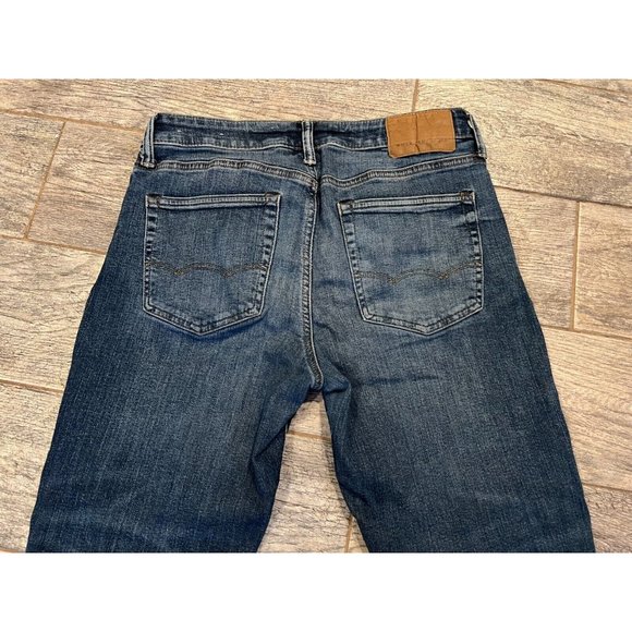 American Eagle Jeans 29 x 32 Slim Next Level Airflex Denim Destroyed 29x32 - Picture 10 of 10